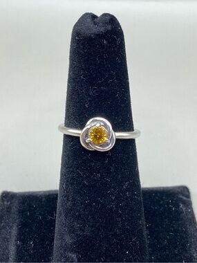 Pandora November Honey Eternity Circle Ring